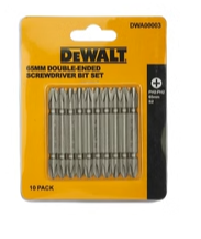 Dewalt 批頭65mm/110mm PH2-PH2雙頭螺絲批頭 10支