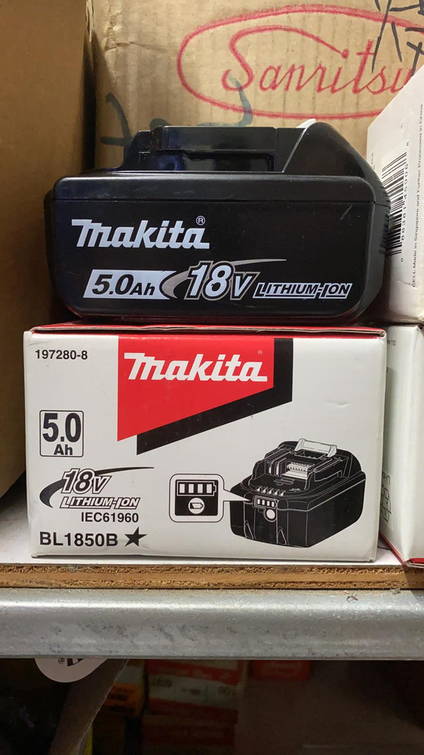 紅M Makita 牧田 BL1850B 鋰電池18V 5.0Ah/ 6.0Ah