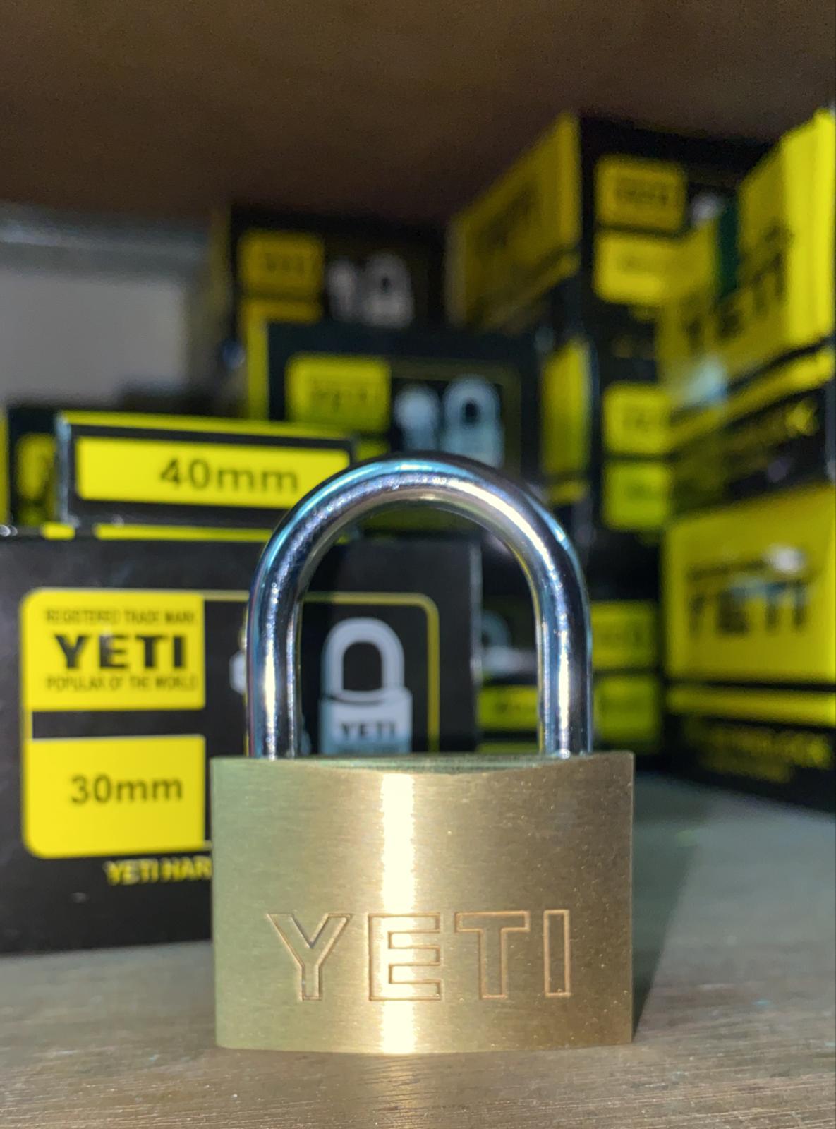 YETI 銅掛鎖頭銅鎖 (同匙鎖/不同匙) – 國豐五金