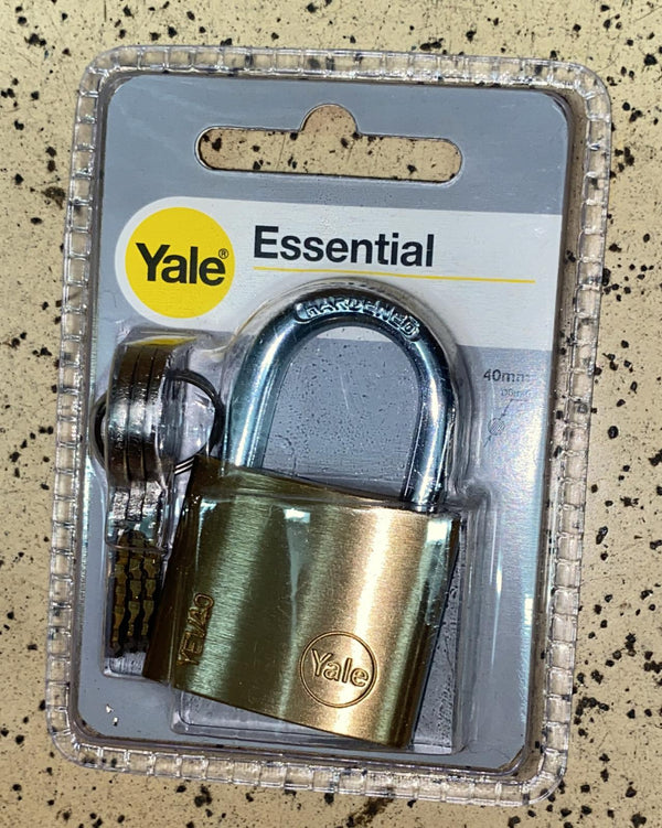 耶魯Yale 標準黃銅系列掛鎖頭 63mm YE1/40/122/1