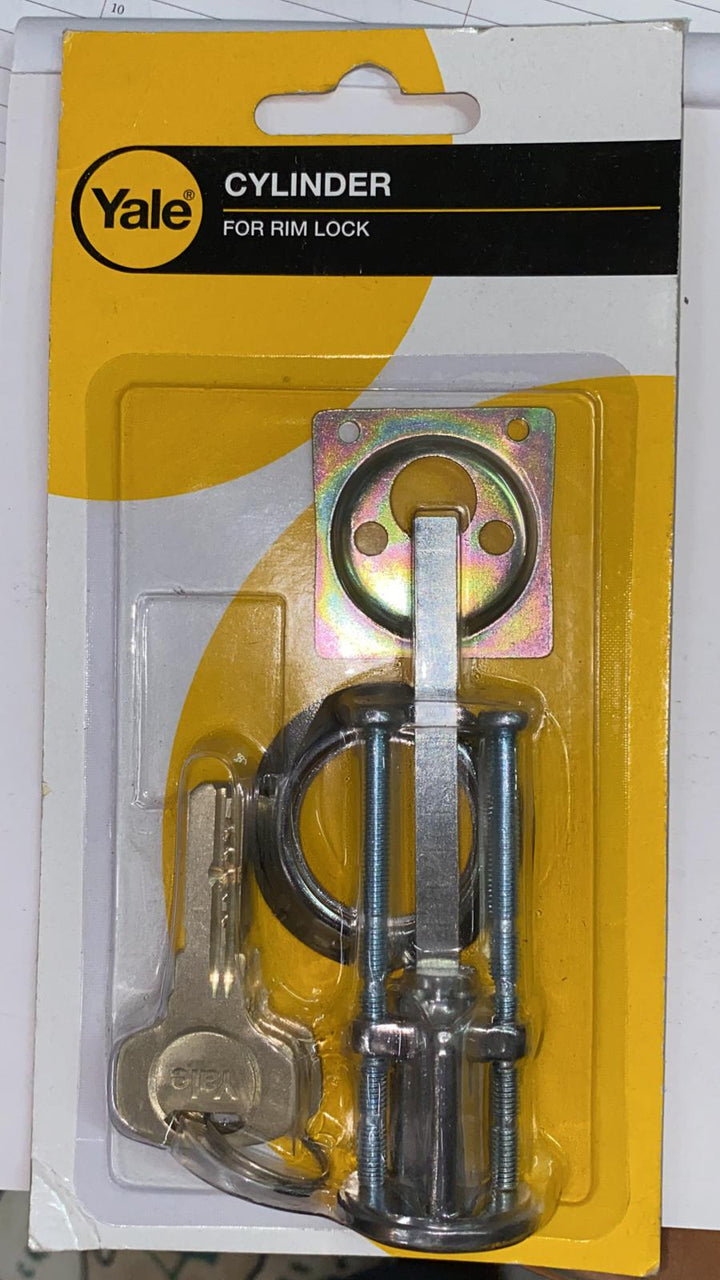 Yale Cylinder for Rim Lock 三開鎖膽(金/銀色)(電腦匙/普通匙) – 國豐五金
