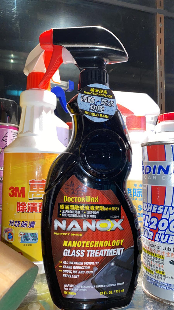 美國 Doctorwax NANOX® 極品雨敵玻璃清潔劑 710ml