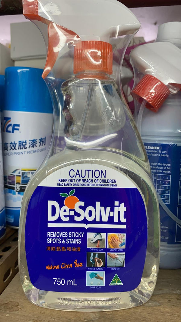 De-Solv-It Citrus Solution 澳洲神奇去漬液 (產地: 澳洲) 神仙水 300ml/750ml