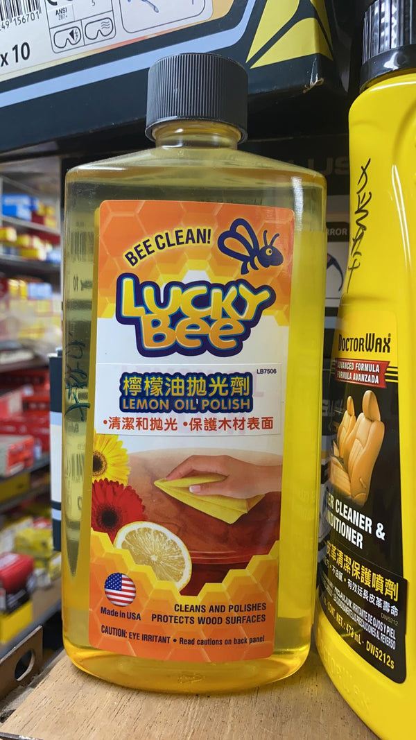 美國Lucky Bee 檸檬油拋光劑 473ml