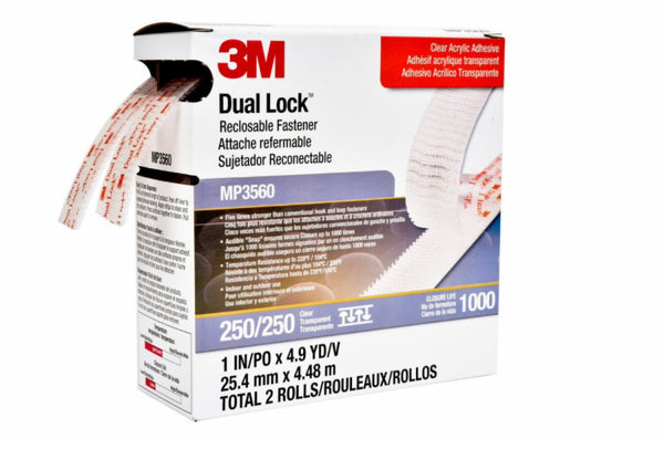 3M™ 蘑菇搭扣-透明色(MP3560) Dual-Lock™ Ultra Strong Fastener pn 06463