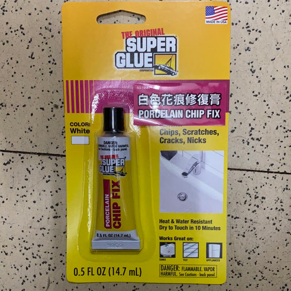 Super glue 白色花痕修復膏